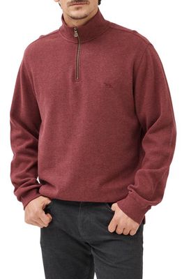 Rodd & Gunn Alton Ave Regular Fit Pullover Sweatshirt in Cranberry
