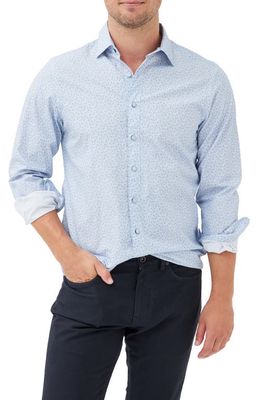 Rodd & Gunn Arran Bay Cotton Button-Up Shirt in Bubble Blue