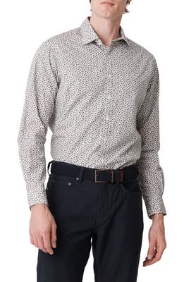 Rodd & Gunn Glenkenich Floral Cotton Button-Up Shirt in Granite