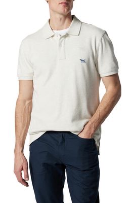 Rodd & Gunn Gunn Piqué Sports Fit Cotton Polo in Ice at Nordstrom, Size Xxx-Large