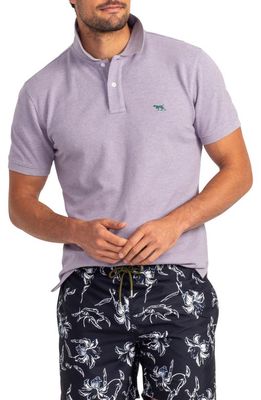 Rodd & Gunn Gunn Piqué Sports Fit Cotton Polo in Lilac