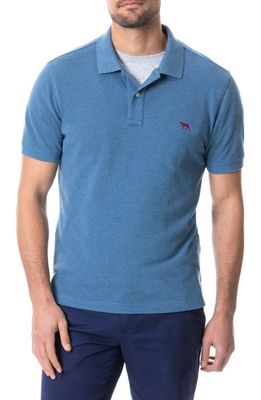 Rodd & Gunn Gunn Piqué Sports Fit Cotton Polo in Regatta