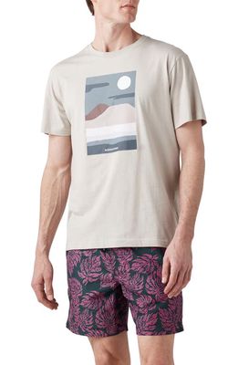 Rodd & Gunn Midnight Cotton Graphic Tee in Sand