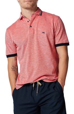 Rodd & Gunn Palm Heights Slub Piqué Polo in Tangerine