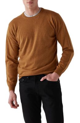 Rodd & Gunn Queenstown Wool & Cashmere Sweater in Mustard