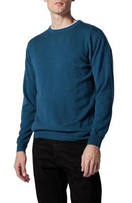 Rodd & Gunn Queenstown Wool & Cashmere Sweater in Teal