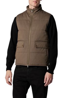 Rodd & Gunn Three Kings Quilted Vest in Olive