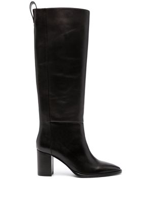 Rodebjer 70mm almond-toe knee-length boots - Black