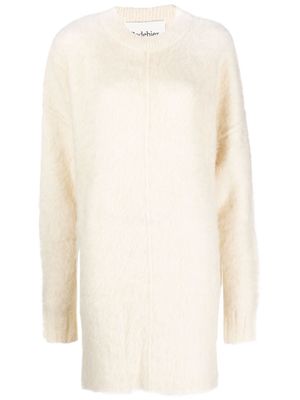 Rodebjer alpaca-blend knitted mini dress - Neutrals