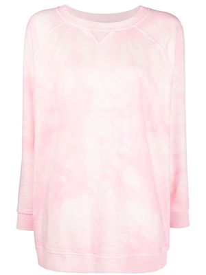 Rodebjer bleach-effect organic-cotton sweatshirt - Pink