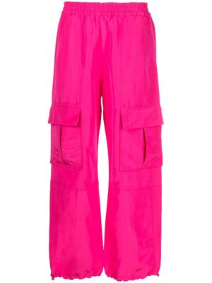 Rodebjer cargo-pocket detail trousers - Pink