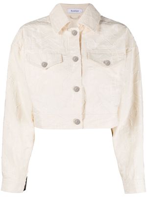 Rodebjer Cecina cropped cotton jacket - Neutrals