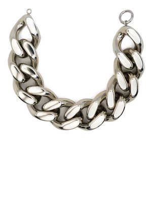 Rodebjer chunky chain-link necklace - Silver