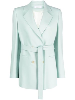 Rodebjer double-breasted belted blazer - Green
