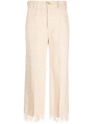 Rodebjer Emy cotton trousers - Neutrals