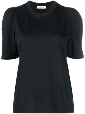 Rodebjer fine-knit crew-neck T-shirt - Black