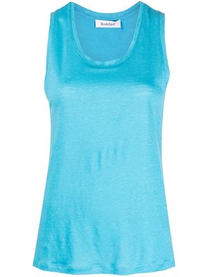 Rodebjer Kite linen tank top - Blue