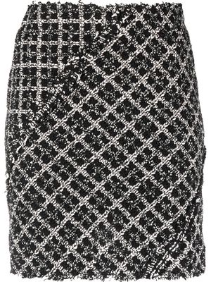 Rodebjer knitted texture skirt - Black