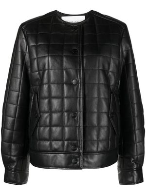 Rodebjer quilted bomber jacket - Black