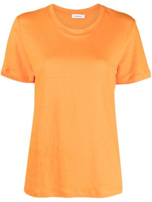Rodebjer round-neck linen T-shirt - Orange