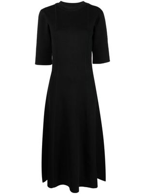 Rodebjer round-neck midi dress - Black