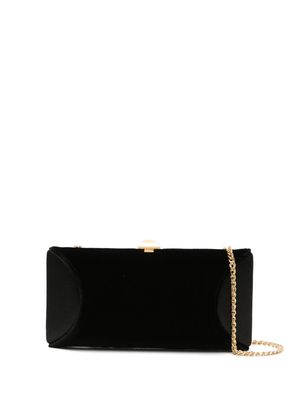 Rodo Tube Plus velvet clutch - Black