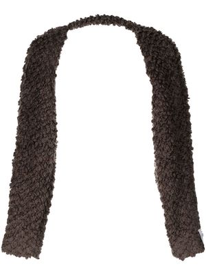 Rokh knitted detachable sleeves - Brown