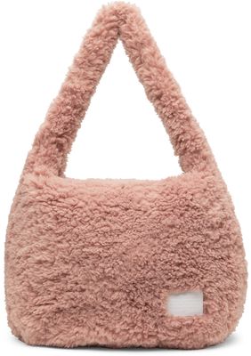 Rokh Pink Oversized Faux Fur Bag
