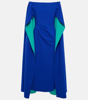 Roksanda Guiomar cape-detail gown