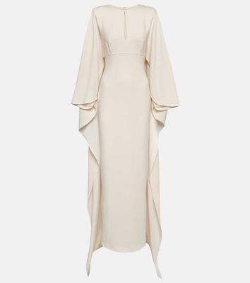 Roland Mouret Caped cady gown