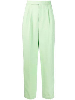Roland Mouret high-waisted tailored trousers - Green