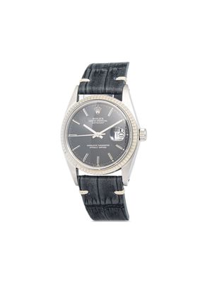 Rolex 1970s pre-owned Datejust 36mm - Black