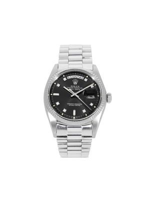 Rolex 1971 pre-owned Day-Date 36mm - Black
