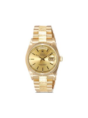 Rolex 1980-1999 pre-owned Day-Date 36mm - Gold