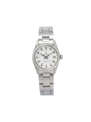 Rolex 1981 pre-owned Date Just 30mm - White