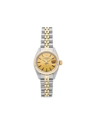 Rolex 1981 pre-owned Oyster Perpetual Date 26mm - Gold