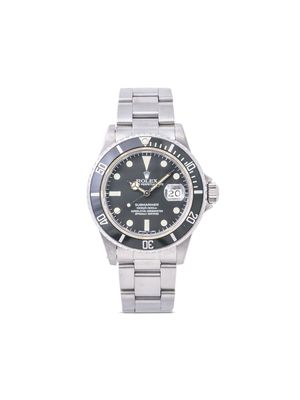Rolex 1982 pre-owned Submariner 40mm - Black
