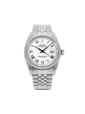 Rolex 1984 pre-owned Datejust 36mm - White