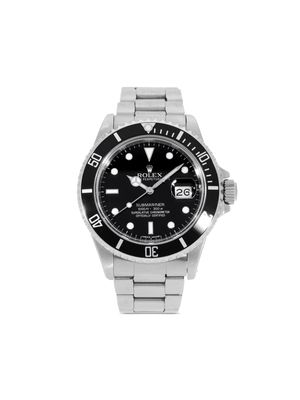 Rolex 1988 pre-owned Submariner 40mm - Silver