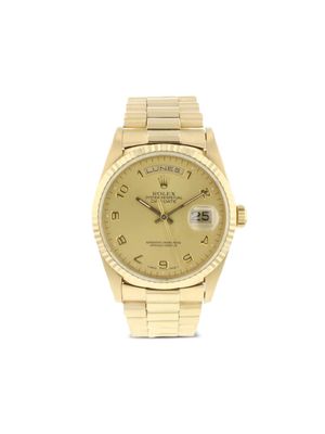 Rolex 1990 pre-owned Day-Date 36mm - GOLD