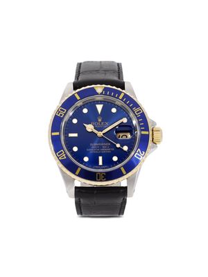 Rolex 1990 pre-owned Submariner Date 40mm - Blue