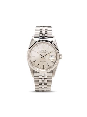 Rolex 1990s pre-owned Datejust 36mm - Silver
