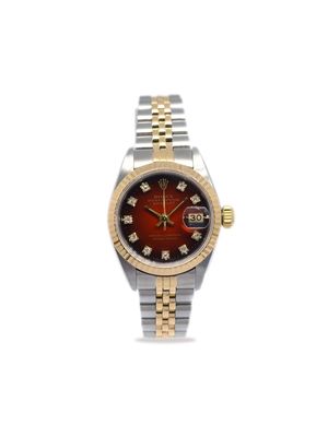 Rolex 1991 pre-owned Datejust 26mm - Red
