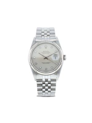 Rolex 1991 pre-owned Datejust 36mm - White