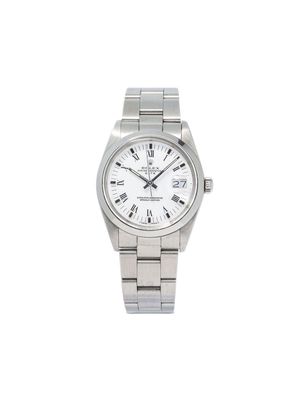 Rolex 1993 pre-owned Oyster Perpetual Date 34mm - WHITE