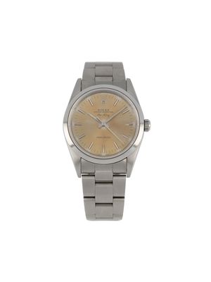 Rolex 1995 pre-owned Air-King 34mm - Gold