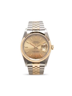 Rolex 1996 pre-owned Datejust 34mm - Silver