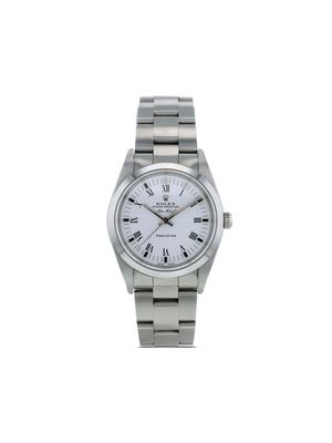Rolex 1998 pre-owned Air-King 34mm - White