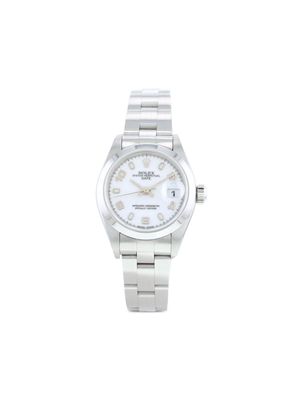 Rolex 1999 pre-owned Lady Oyster Perpetual Date 26mm - Silver