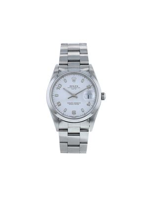 Rolex 2000 pre-owned Oyster Perpetual Date 34mm - White